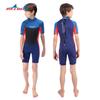 Kids 2.5mm Short Sleeve Full Wetsuit Snorkeling Swimming Diving Warm Thermal Rash Guard Youth Surf Suit