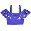 20872 Bambina Ragazza Lily Lovebraids Stampa Spalline Senza Maniche Costume da Bagno Top Gonna Set