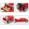 607402 Vintage Car Series Retro Car Assembly Model Boy Assembling Building Blocks To Insert Toy Gifts