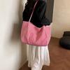 Simple Striped Shoulder Bag Lightweight Shopping Bag New Striped Tote Bags  for Women