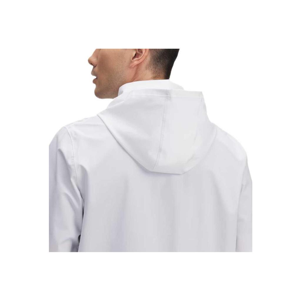 Under Armour Rival Storm Comfortable Casual Fashion Simple Versatile Jacket Men Jacket White 1390159-100