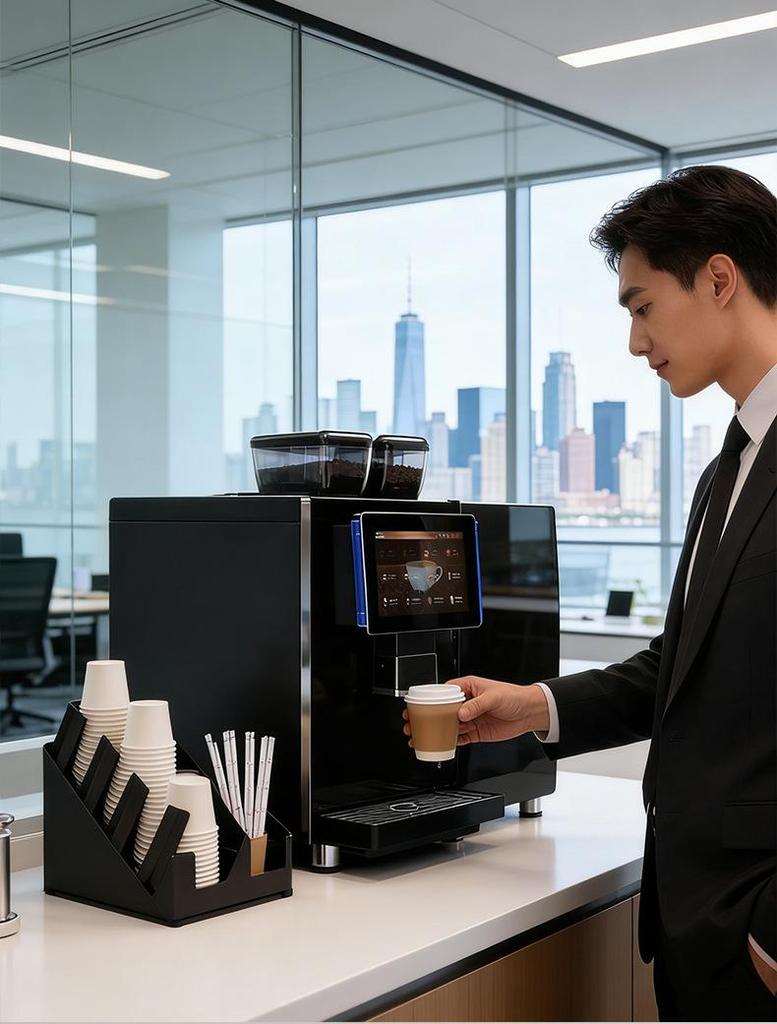 Xidi Island Automatic Fresh Ground Coffee Machine for Offices
