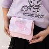 Sanrio Hello Kitty Shoulder Pocket W X D X with Name Space for Product Number 102156 Pouch, Polyester, Approx. 5.5" 0.5" 4.5" H, Inside, Children,