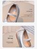 Girls' Bow Princess Mary Jane Shoes - Soft Soles for Spring/Autumn 2026, Comfortable & Versatile Dance Leather Footwear