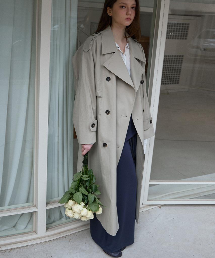 Sigreat Folding Waist Jersey Long Skirt_Navy