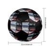 THE ROOKIE Indoor Soccer Ball Colorful Machine Stitched PVC Size 5 Team Training Competition Ready Durable High-Bounce Cool Sports Gift