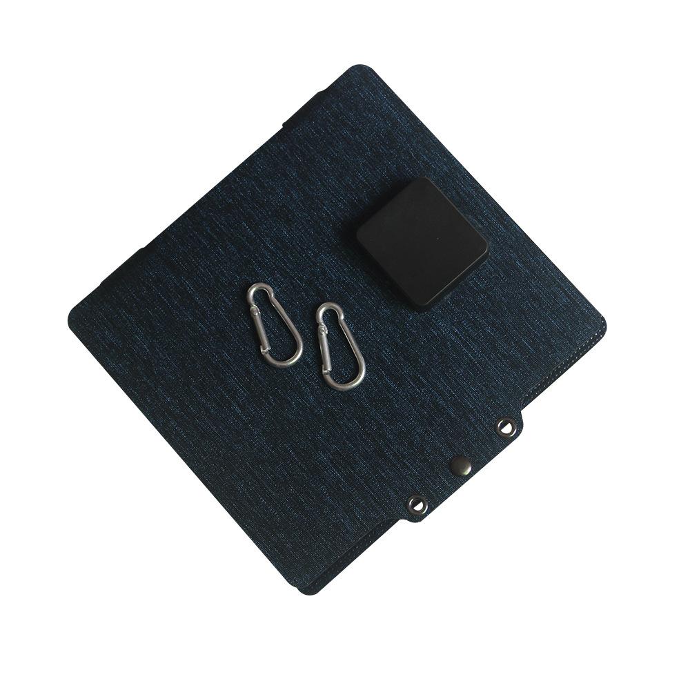 

ЕС Горячая Распродажа Портативная Легкая Складная Солнечная Панель ETFE 10 Вт для Кемпинга на Открытом Воздухе Power Bank Аварийное Отключение Электроэнергии Вне Сети синий