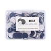 Nail Art Sand Disc for Polishing, Shaping, and Filing Extension Nails - 100 Pieces