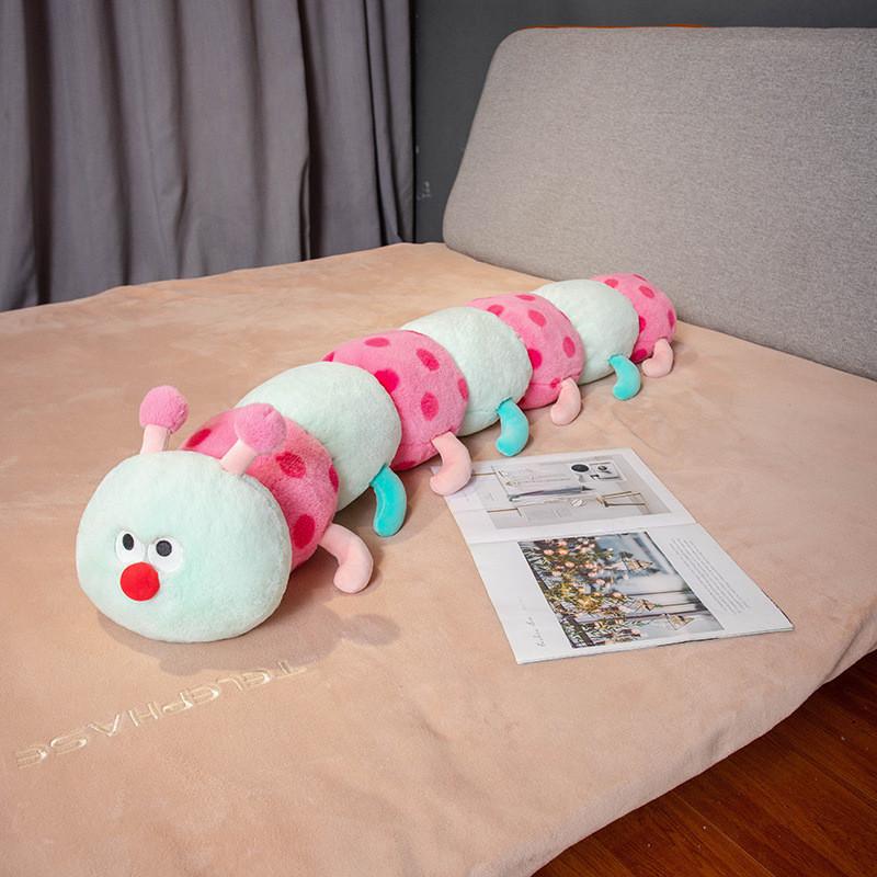 Design Long Animal Body Plush Toy Pillow With Soft Fluffy Cover Kids Room Gift