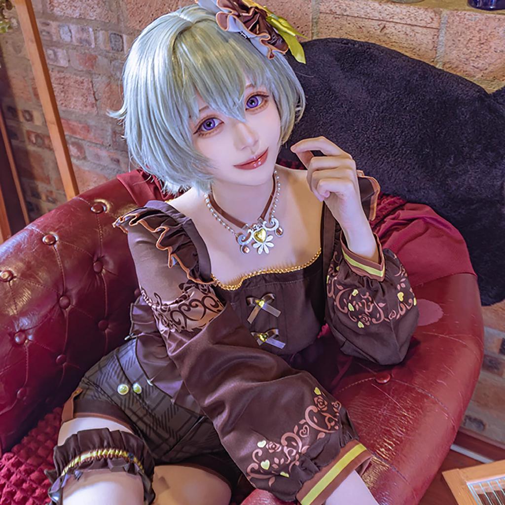 [Milky Time] Project Sekai Nene Kusanagi Cosplay Halloween Shorts in Melty Peppermint