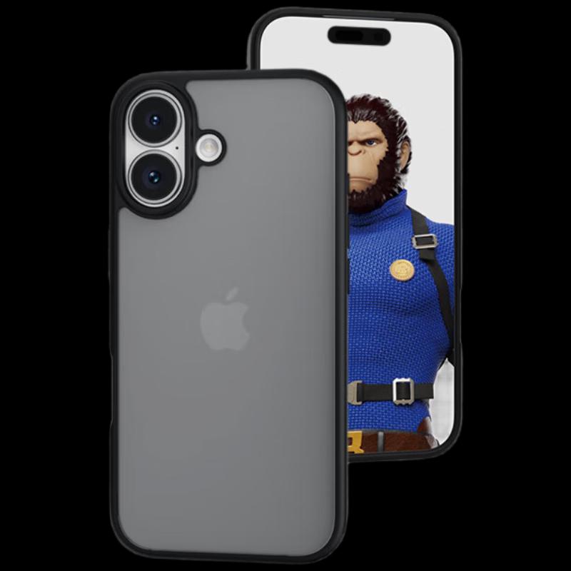 Mr. Blue Gorilla Frosted Anti-Fall iPhone 17 Case
