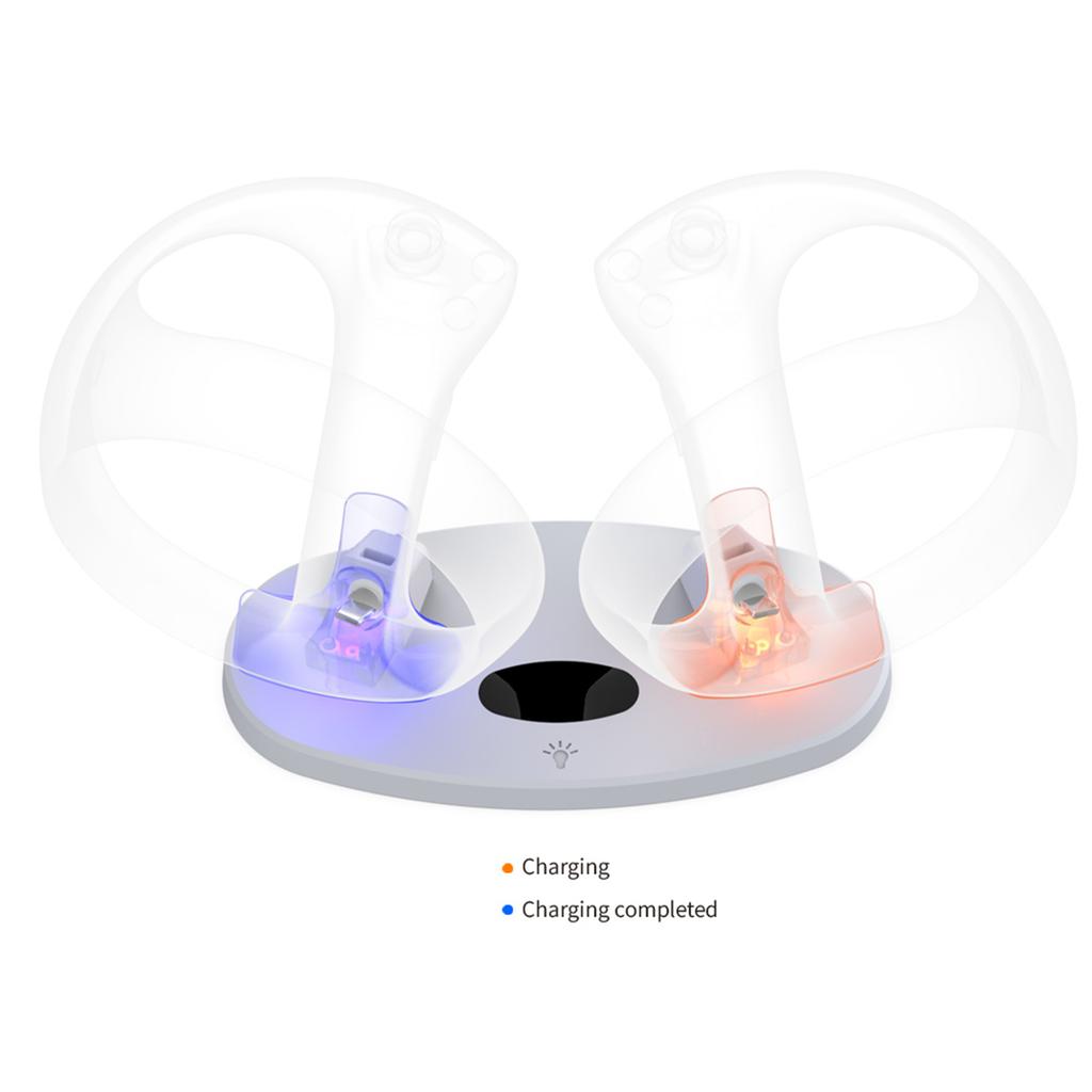 Handle Controller Charging Dock for PS VR2 Controllers Magnetic Charger Stand
