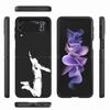 Cell Phone Case for Samsung Galaxy Z Flip3 Flip4 5G Black Coque Z Flip 4 3 Hard PC Cover Zflip3 Funda Basketball Dunk Star Slam