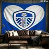 Custom Name Leeds United2 Printed Tapestry – Wall Hanging for Bedrooms, Dorms, and Home Decor