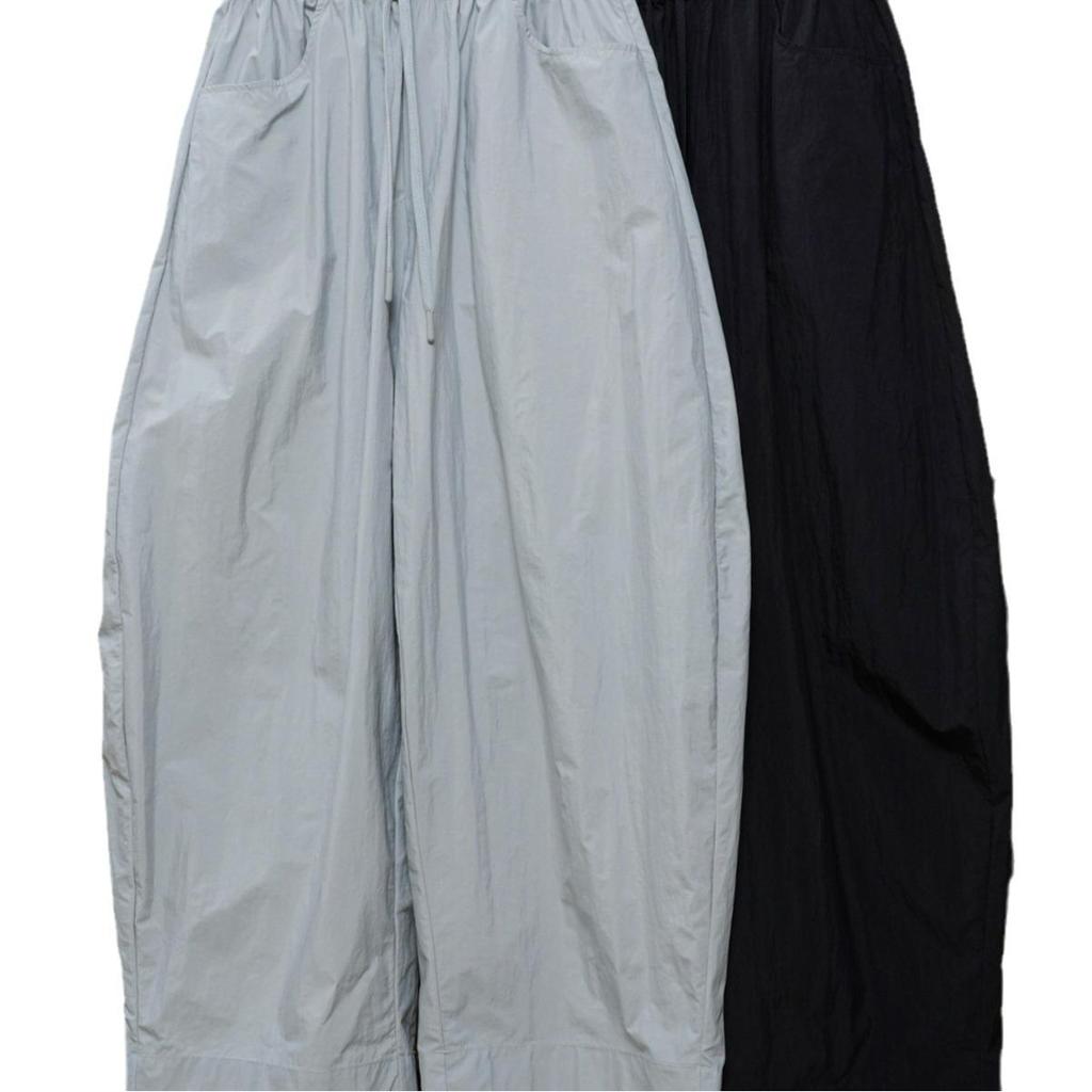 Louvre Summer Japanese-Style Wide-Leg Casual Pants - Lightweight, Breathable, Slimming Silhouette for Women