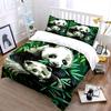 Pandas Surrounded by Bamboo. Bedding Sets Duvet Cover Sets Duvet Covers Pillowcases(1*Duvet Cover 2*Pillowcases Without Duvet Insert)