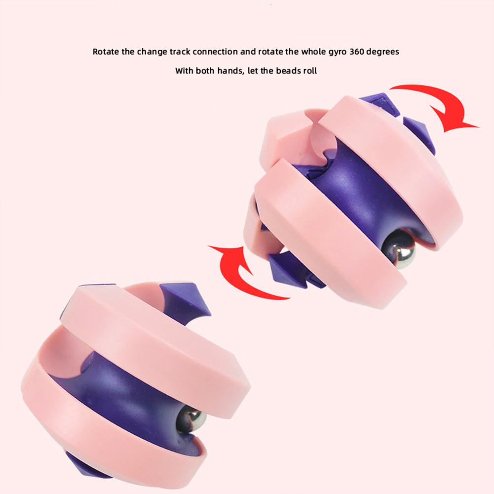 Ball  Track  Magic  Cube Colored Pinball  Gyro Novelty Intellectual Stress Relieve Puzzle Game Creative Interactive Magic Balls Toy