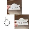 Copper Zircon Stone Charm Bracelet For Women In Light Luxury Fashion Style