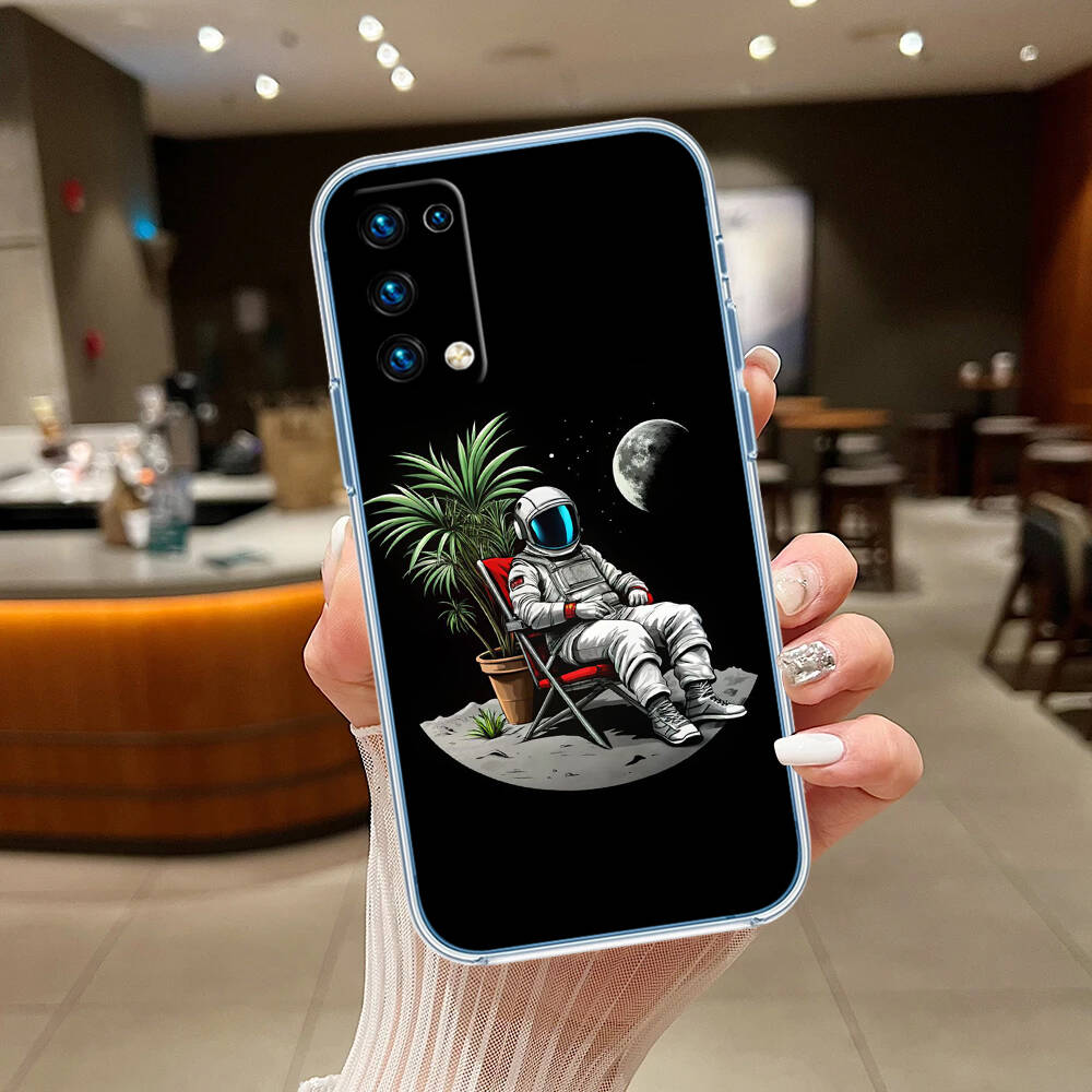 Astronaut Space Moon Phone Case for Motorola G14 G15 G24 G30 G31 G32 G34 G41 G42 G51 G52 G50 G60S G60 G62 G72 G71 G73 G84 G85 G200 E32