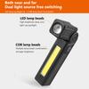LED Work Light Super Bright High Lumens Compact Portable Rechargeable Strong Magnetic Camping Lamp Flashlight