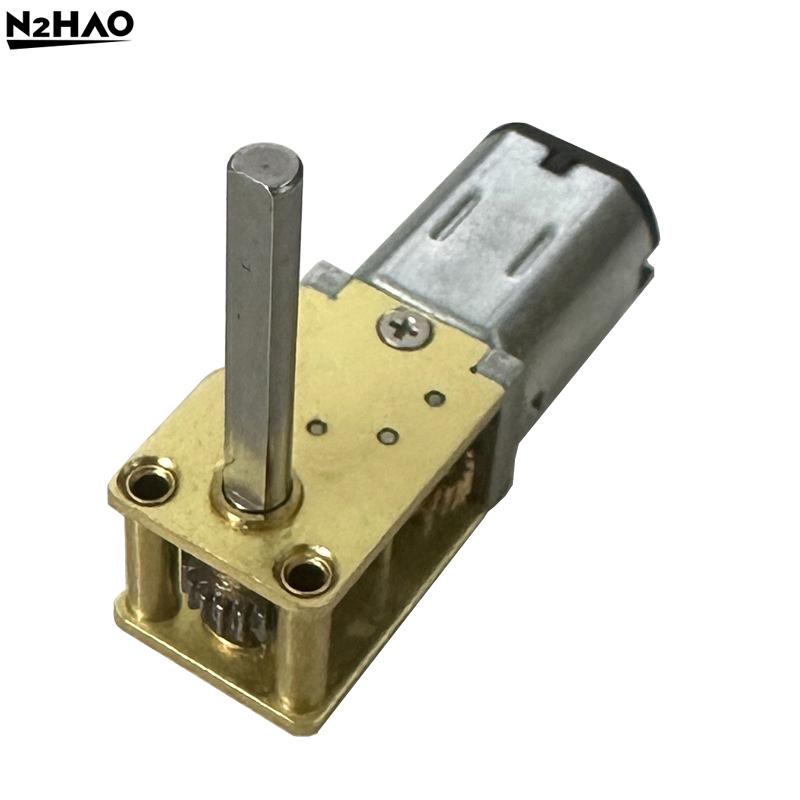 1218-N20 Mini Gear Motor Micro Worm Gear Reducer Brush DC Motors Electronic Devices 1218GE-N20 DC 12V (to 6V 3V)