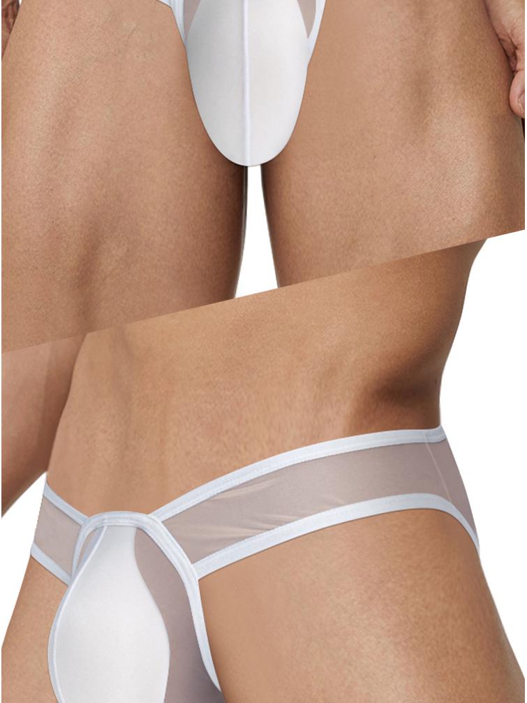 Pánské letní prodyšné trojúhelníkové spodní prádlo z ledového hedvábí s nízkým pasem - Módní, elastické, pohodlné a průhledné.