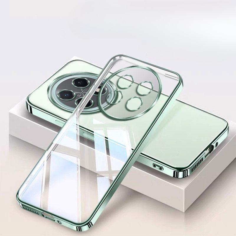 Case For Huawei Nova 15 Max New Transparent Plated Light and Skin-Friendly TPU Case For Huawei Enjoy 90 Pro Max Bumper Funda