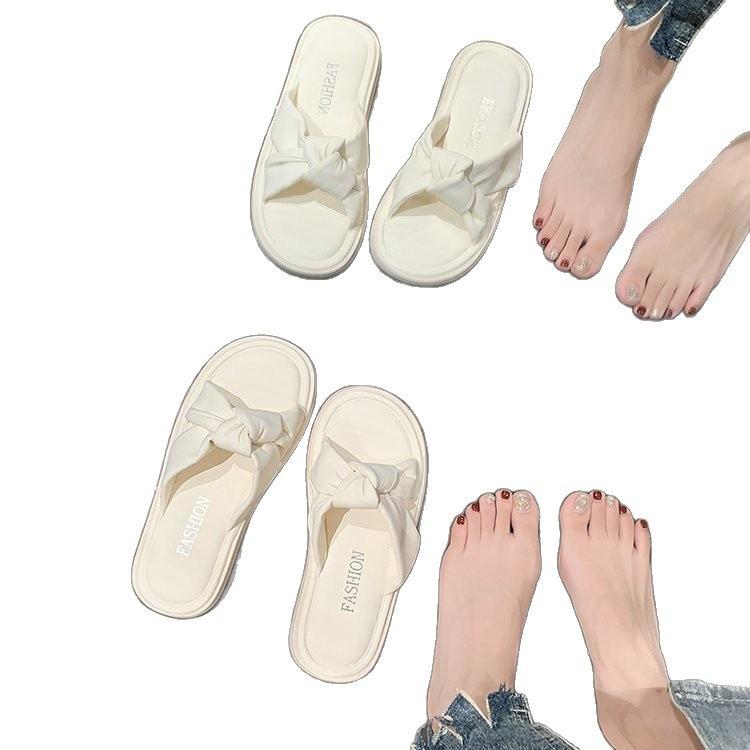 Premium Soft-soled Slippers Summer Wear New Year's New Bathing Casual Pregnant Women Flat Sandals Shoes