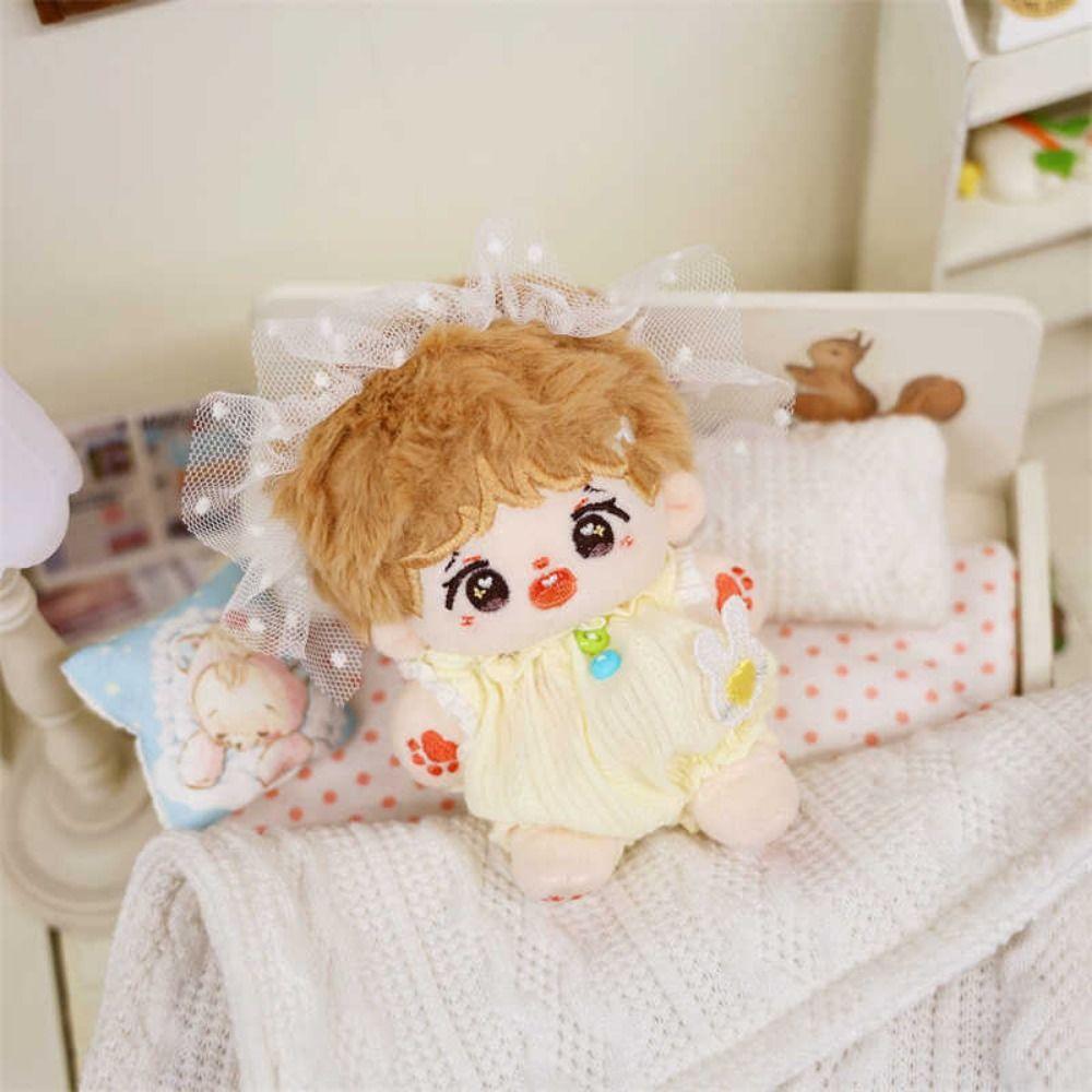 Crawling Suit 10cm Cotton Doll Clothes No Attributes Dolls Clothes  10cm/15cm Idol Cotton Doll