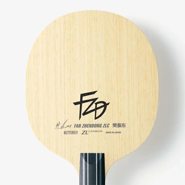 Table Tennis Racket with Zhuo Tian Butterfly Fan Zhendong ZLC CS Sticker,