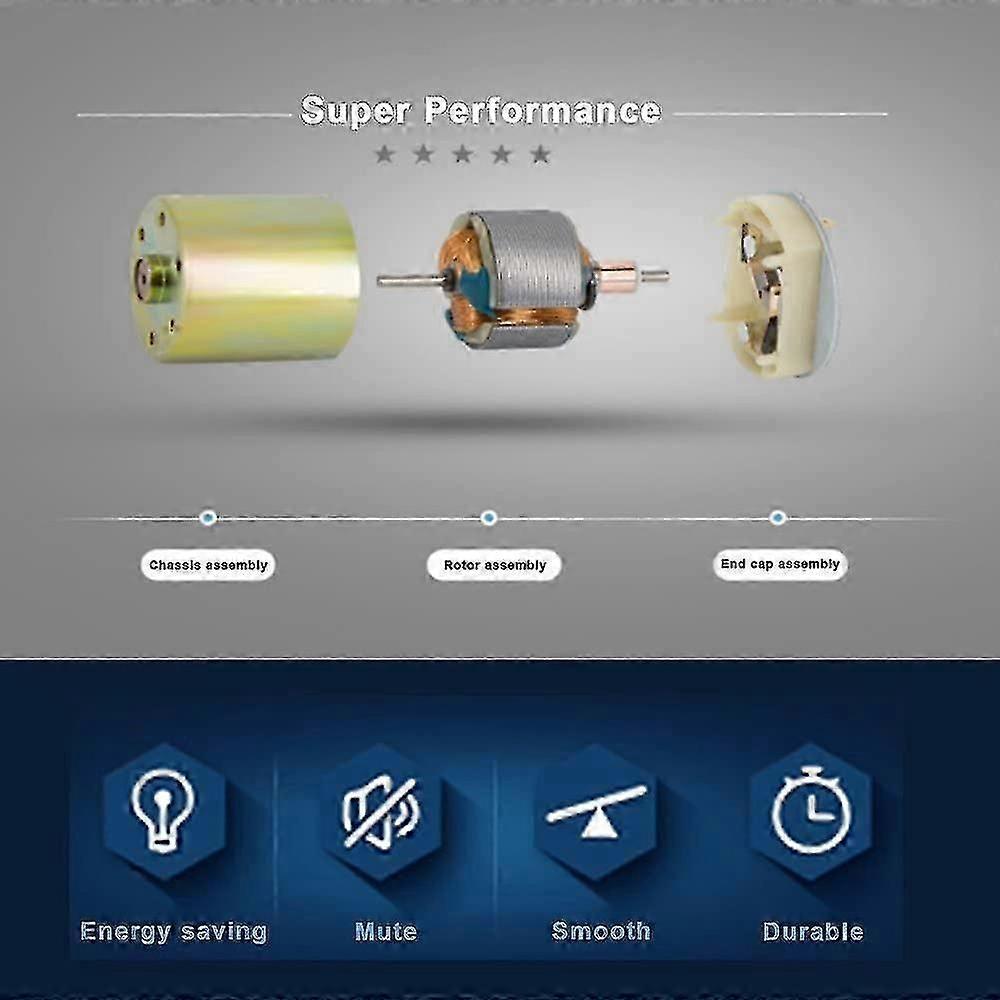 DC 12V 100rpm Gear Motor with High Torque and 37mm Output Shaft for Electric Mini Geared Applications
