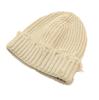 Hot Sale Distressed Customized Winter Beanies Hats Embroidered Logo Label Attach