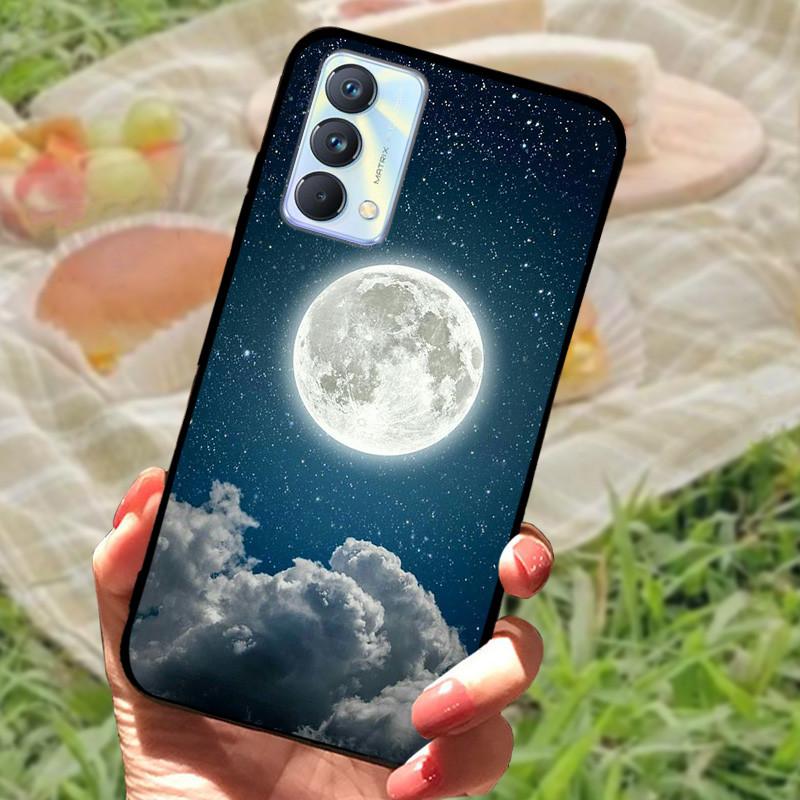 Für Realme GT Master Edition Hülle Marmor bemaltes Cover Weiches Silikon Stoßfeste Handyhülle Für Realme GT Master Hülle Bumper