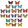 12cm Double-Layer PVC Simulation Butterfly for Garden Decoration and Floral Arrangements