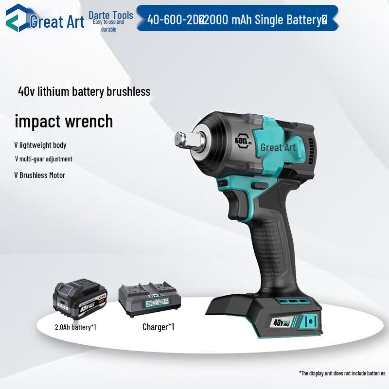 

Dayi Cordless Brushless Impact Wrench CN plug (adapter included)