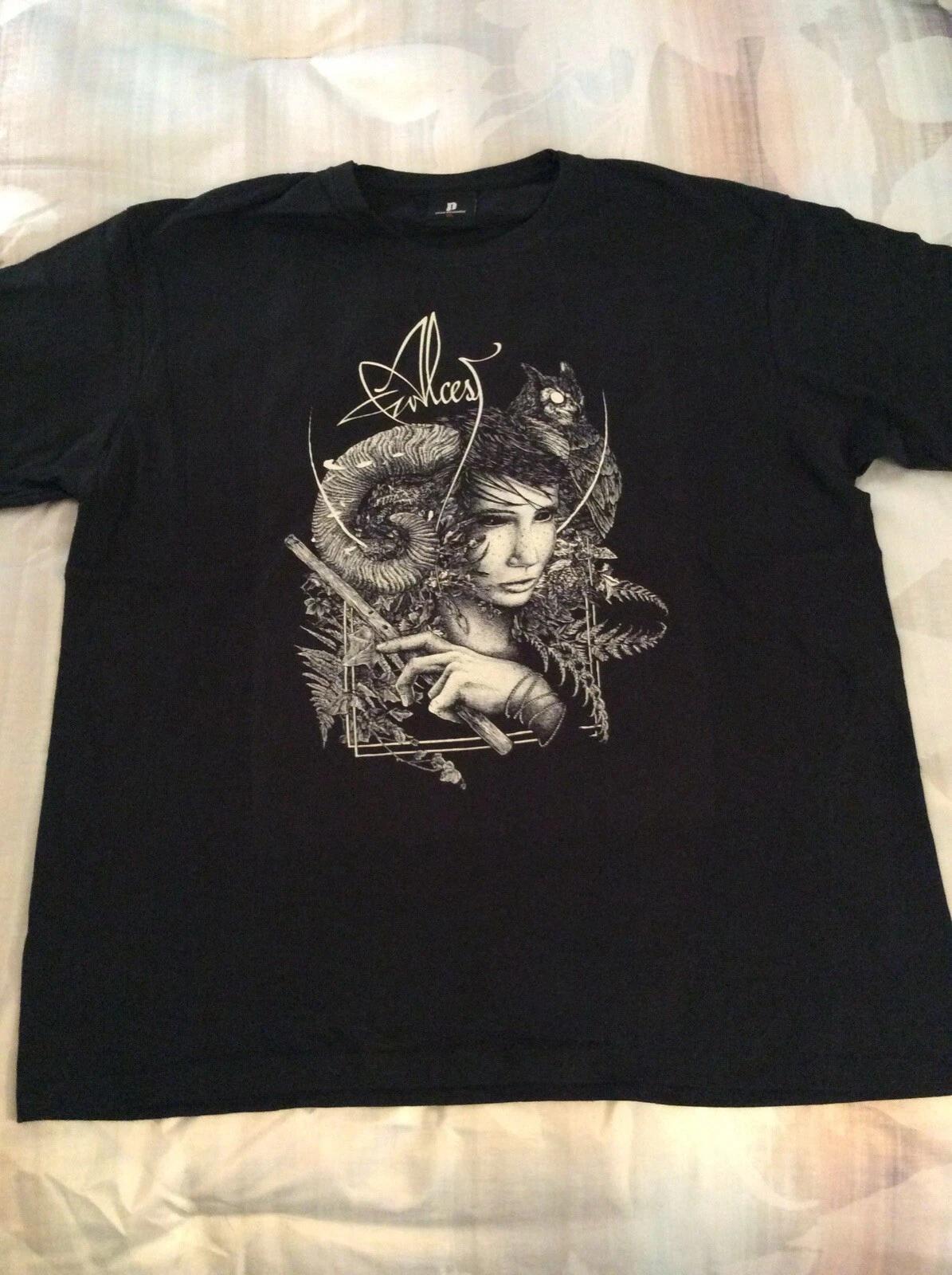 Рубашка ALCEST XL, The Chasm, Urgehal, Urfaust, Inquisition, Austere, Les Discrets 3XL