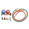 Air Conditioning Pressure Gauge R410 22 134A 3 Way AC Diagnostic Manifold Gauge Tube Set for Freon