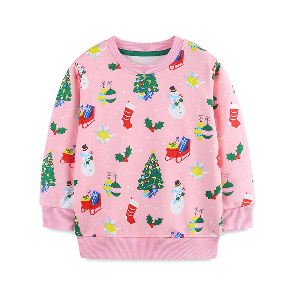 Kids European Sweatshirt Fashionable Casual Top for Boys Girls
