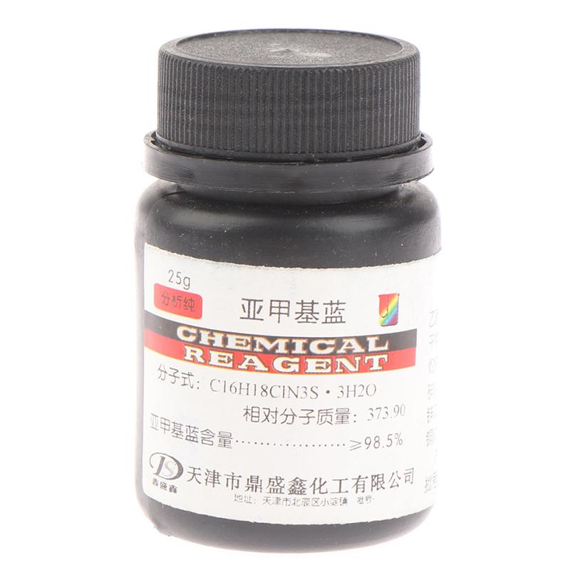 

25g 98.5% чистый метиленовый синий индикатор C16H18Cln3S 3H2O Ar Марки Реагент
