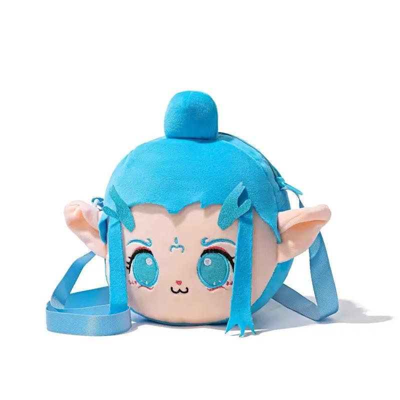 

Birth Of The Demon Child Aobing Itabag Plush Cartoon Spliced Girl Shoulder Bag