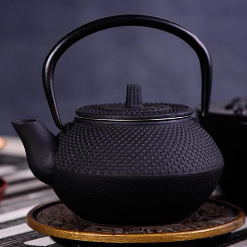 1PC Mini 50ml Japanese Cast Iron Teapot Set Funny Tea Pot Kettle Drinkware Infusers High-grade Tools