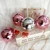 580ML Electroplated Ball Plastic Cup, Sparkling Bar Disco Glass, Household Water Cup