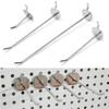 5Pcs Convenient Durable Hang Fits Panel Perforated Retail Shop Peg Goods Shelf Display Hooks Storage Racks