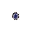 Lapis Lazuli Gemstone 925 Sterling Silver Handmade Jewelry Women Statement Ring RR-62-31