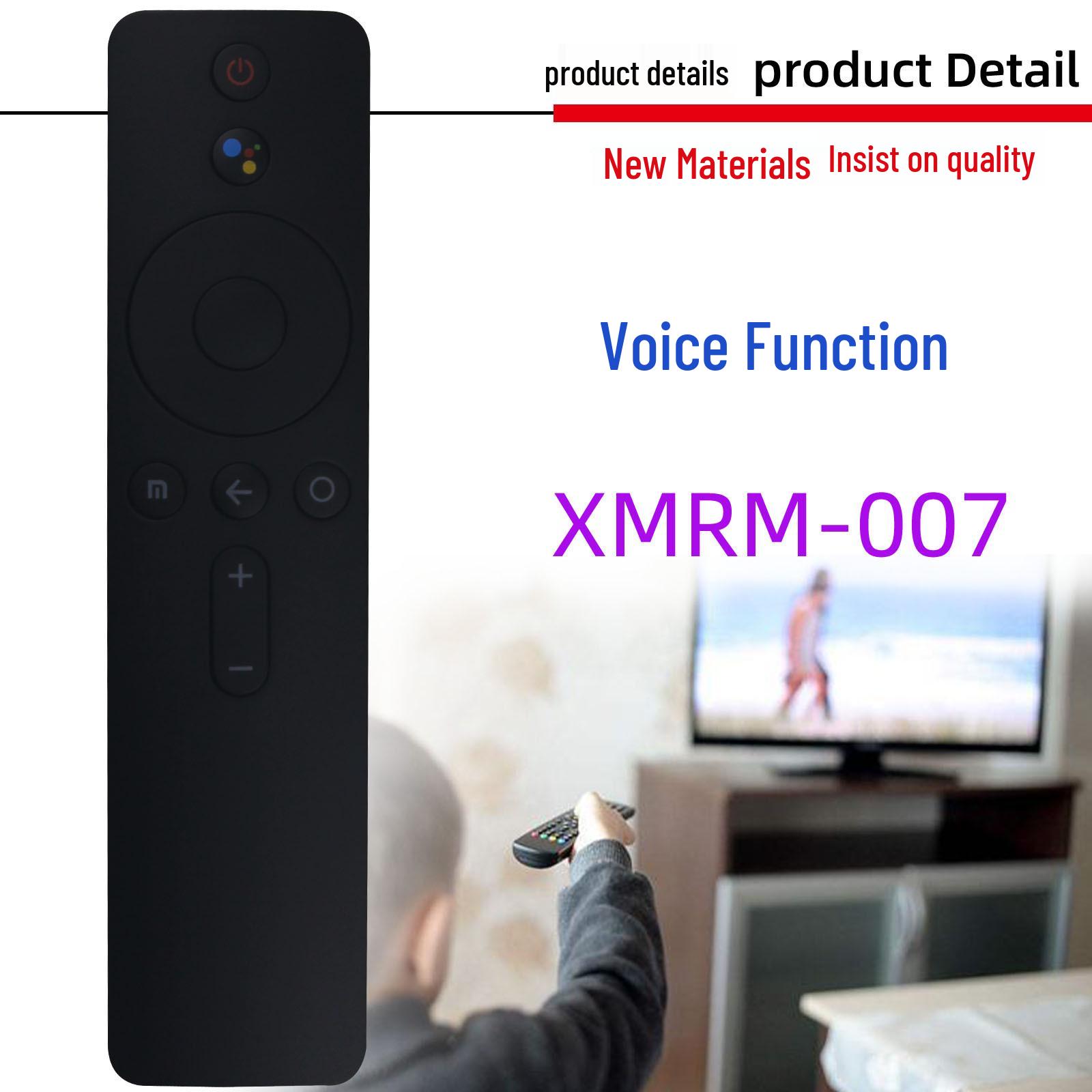 

Совместим с моделями голосового пульта дистанционного управления для Xiaomi TV Box: XMRM-00A, 006A, 007A, 007C1