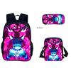 3pcs/set 3D Game Forsaken Gubby Primary and Secondary School Students Schoolbag Backpack shoulder Bag Pencil Bag School Bag