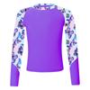 Girls' Swimsuit Long Sleeve UPF50+ Rash Guard Top Swimming Shirt Swimwear