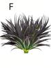 1 pack of 4pcs anti-ultraviolet artificial tall grass plant spider plant bouquet home decoration floral supplies