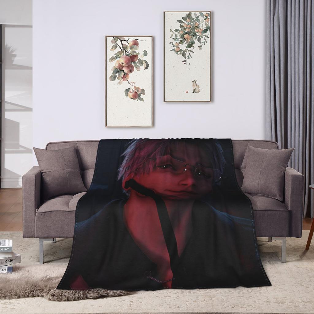 Warm BlanketChildren Travel Love and Deepspace Your Husbands Your Boyfriends Bedding Throws Flannel Bedspread