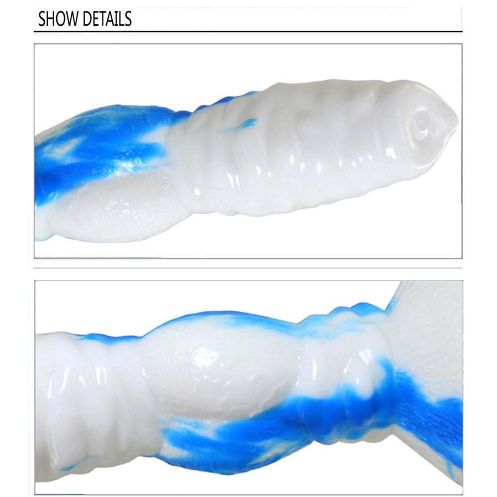 Realistic Dog Dildo Simulation Penis Animal Dildo Anal Adult Toys Soft Animal Style Wolf Manual Masturbator Female Adult Toys